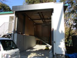 山車小屋正面